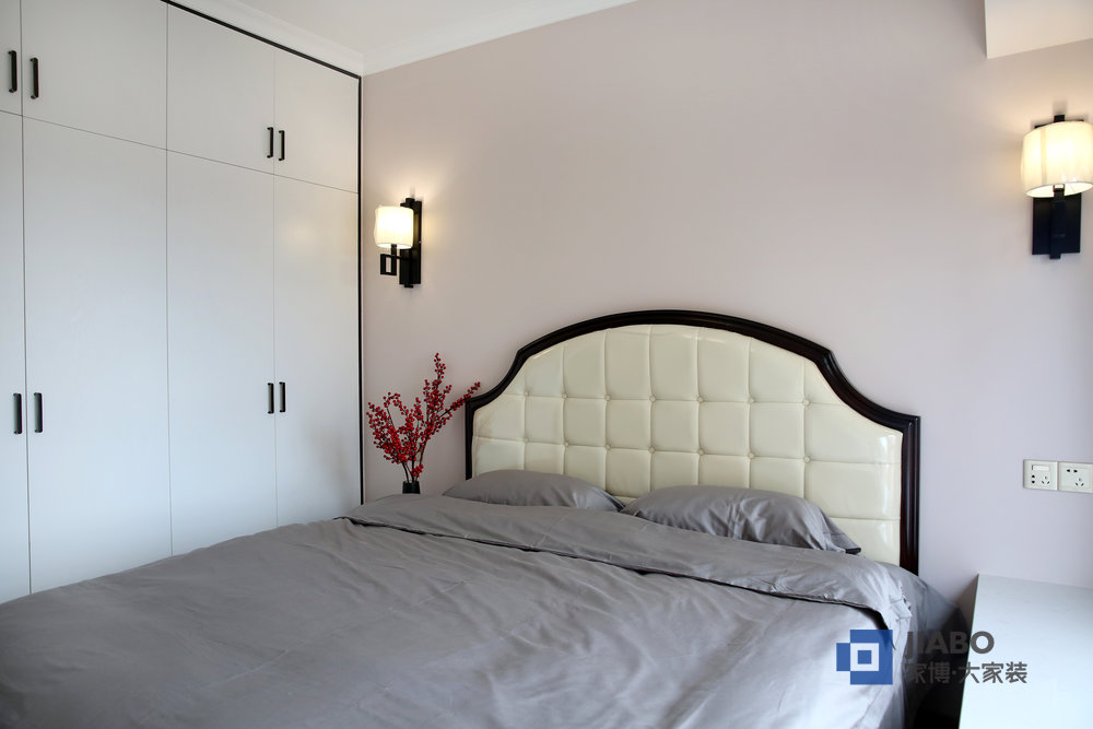 青龍灣三室兩廳100m2裝修實(shí)景圖 6臥室.jpg