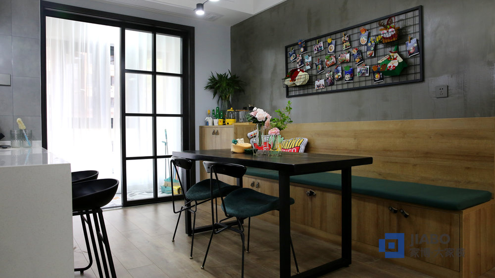 逸都花園三室兩廳128㎡裝修效果圖 餐廳.jpg