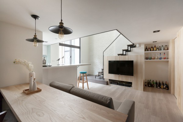 株洲小戶(hù)型家裝餐廳隔斷