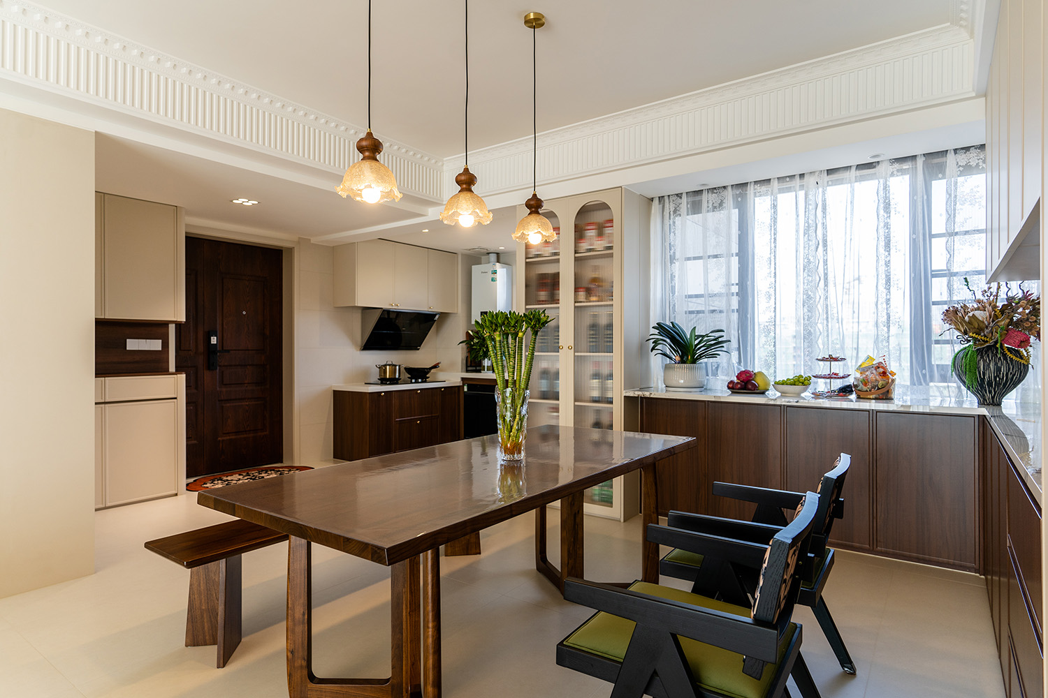 株洲家博整裝中海譽(yù)園140㎡ 中古風(fēng)格裝修賞析