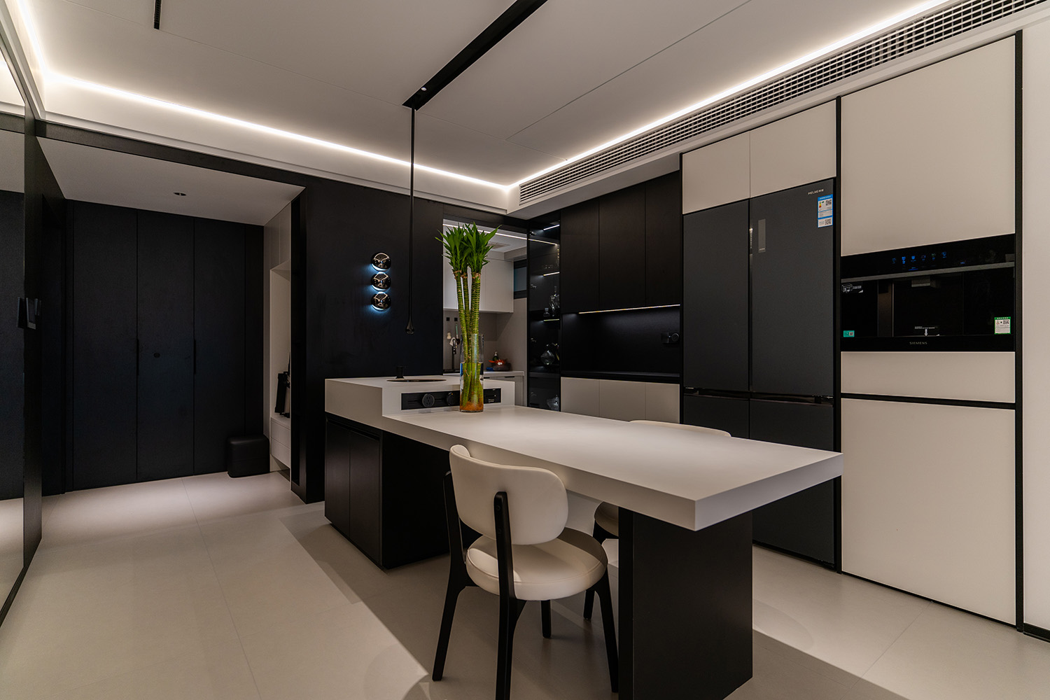 株洲家博整裝建發(fā)縵云143㎡意式簡約風(fēng)格裝修賞析